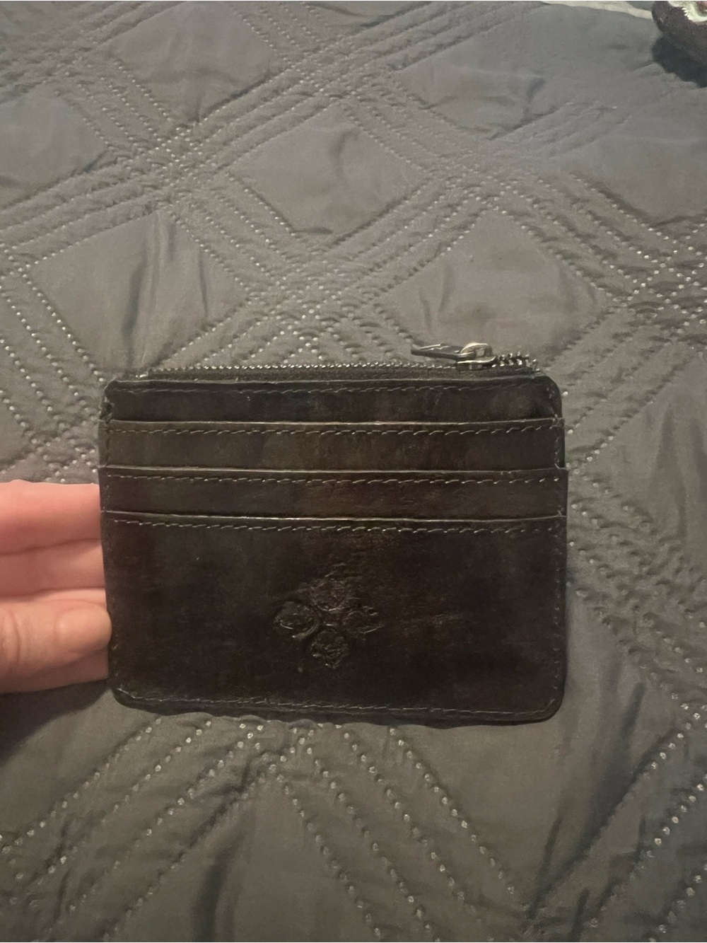 Patricia Nash Tooled Leather Card Wallet with Turquoise Accents - Picture 4 of 4